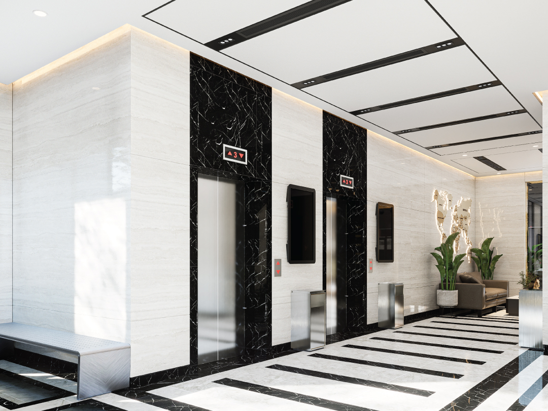 Sảnh thang máy chung cư NOXH Việt Hàn Capital