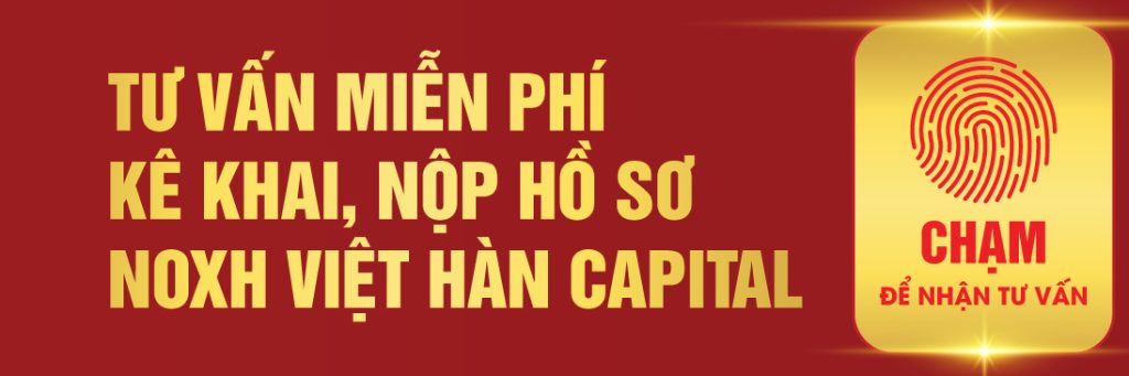 nộp hồ sơ nhà ở xã hội Việt Hàn Capital