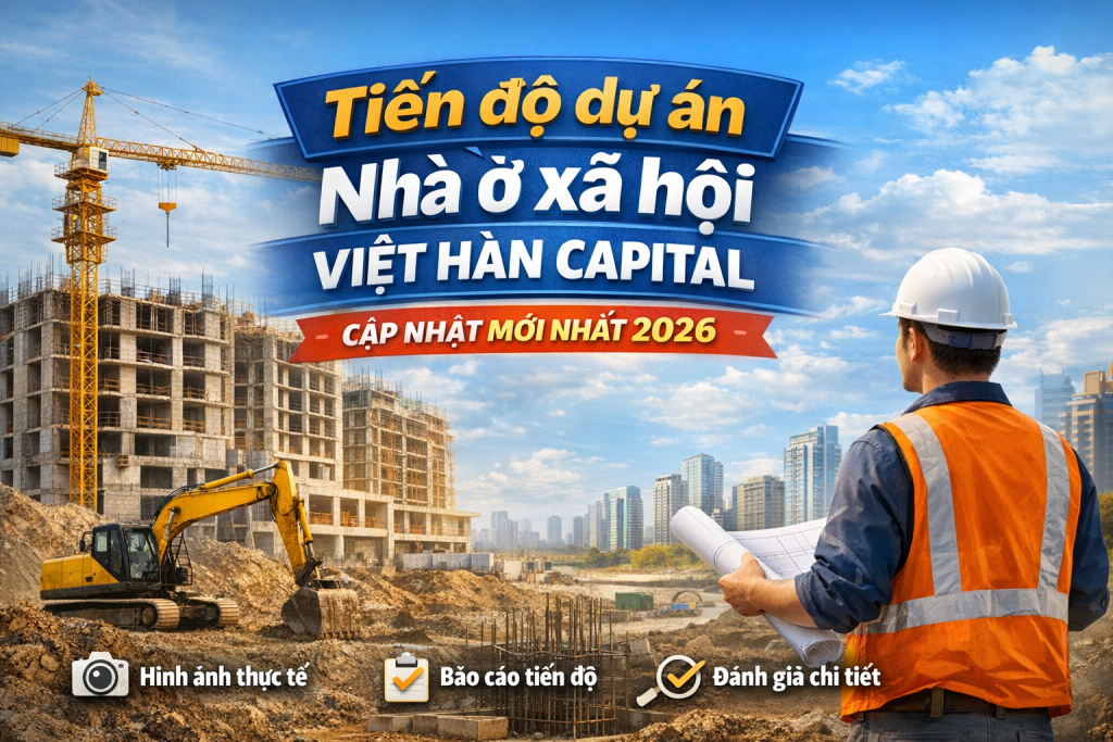 Tiến độ dự án Nhà ở xã hội Việt Hàn Capital