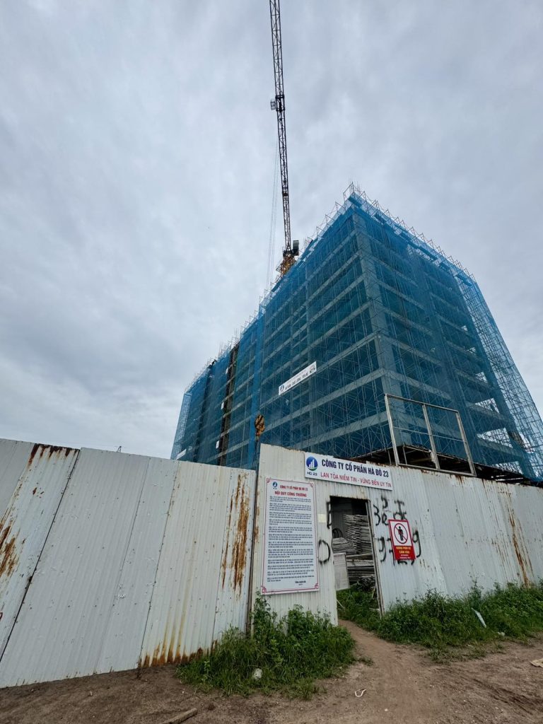 Tiến độ NOXH Việt Hàn Capital ngày 10 tháng 6 năm 2026