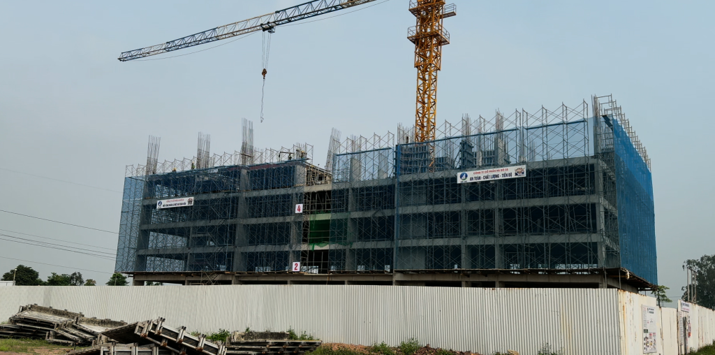 Tiến độ thi công NOXH Việt Hàn Captial ngày 26/4/2026