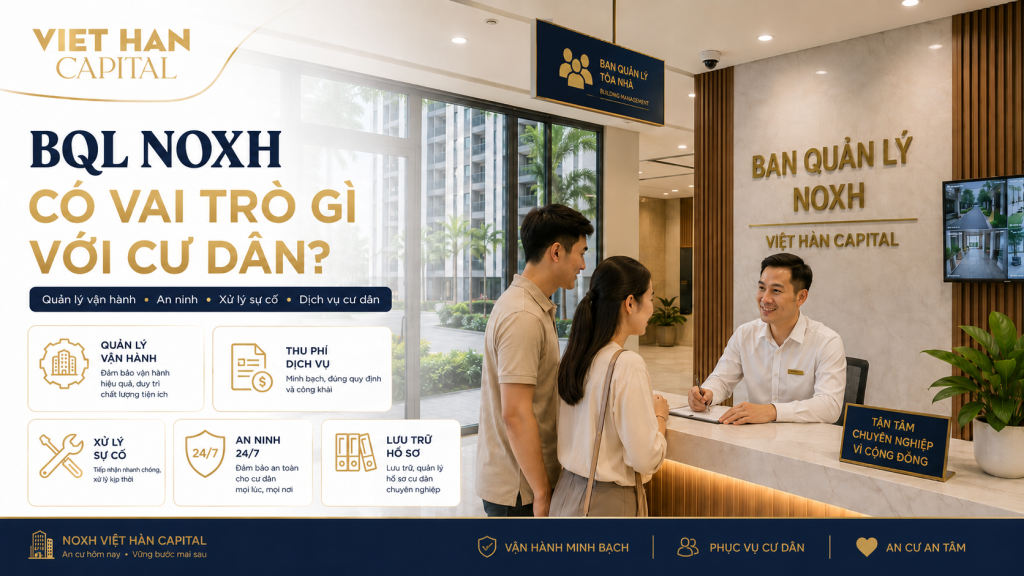 Ban Quản Lý Vận Hành NOXH Việt Hàn Capital