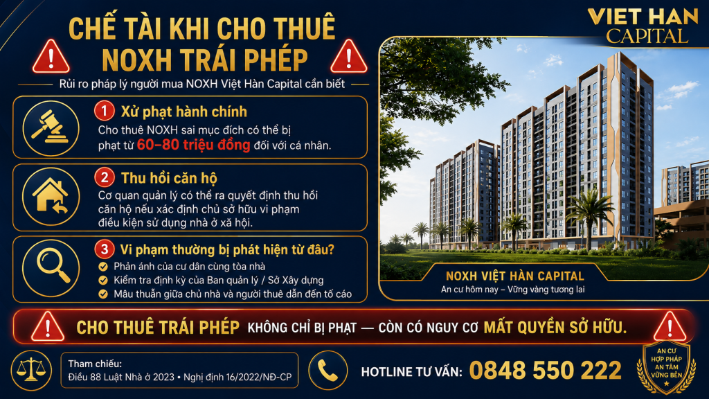 Chế Tài Khi Cho Thuê Trái Phép