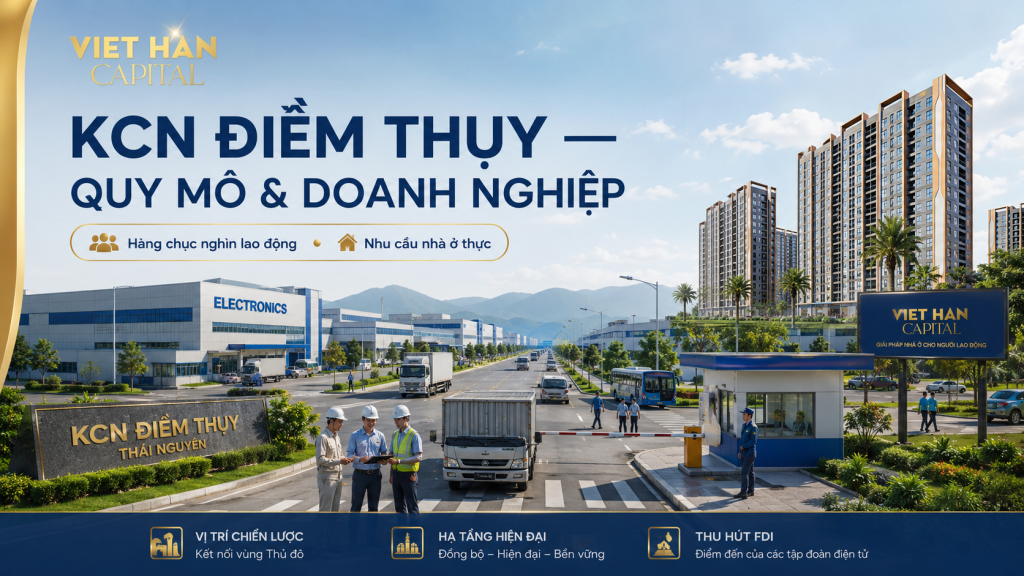KCN Điềm Thụy - Quy Mô & Doanh Nghiệp