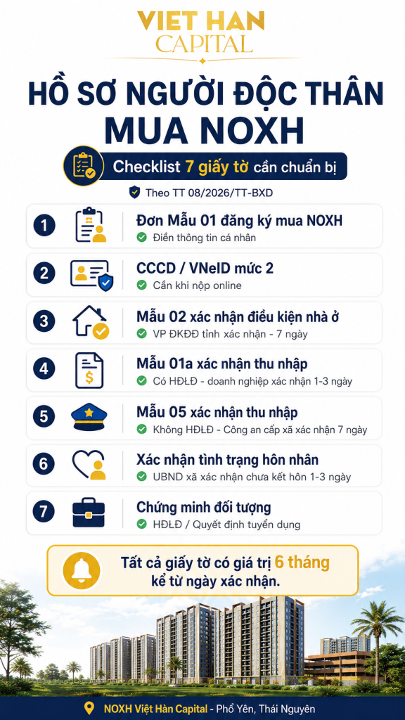 Người Độc Thân Cần Chuẩn Bị Hồ Sơ