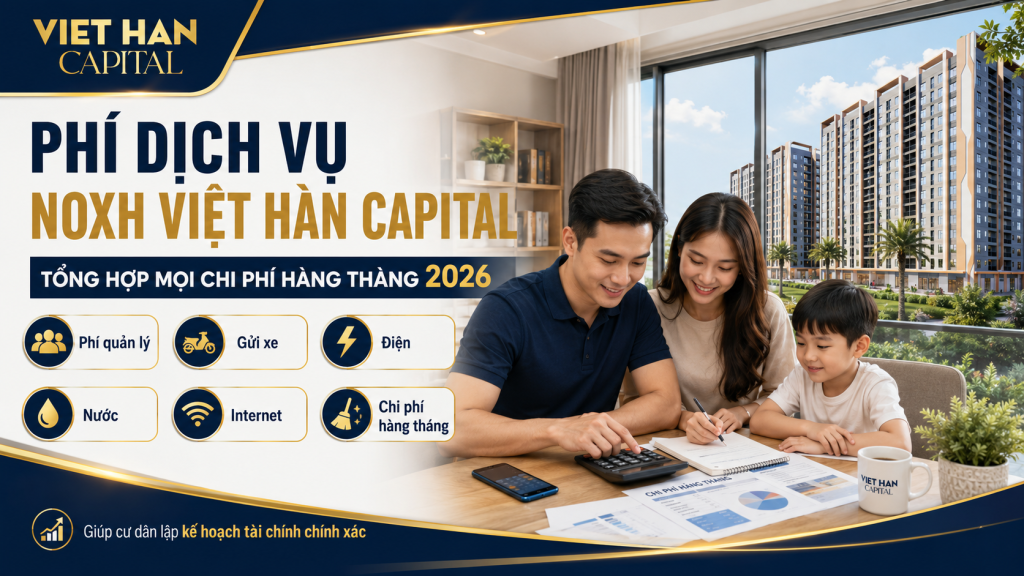 Phí Dịch Vụ NOXH Việt Hàn Capital Phí Dịch Vụ NOXH Việt Hàn Capital