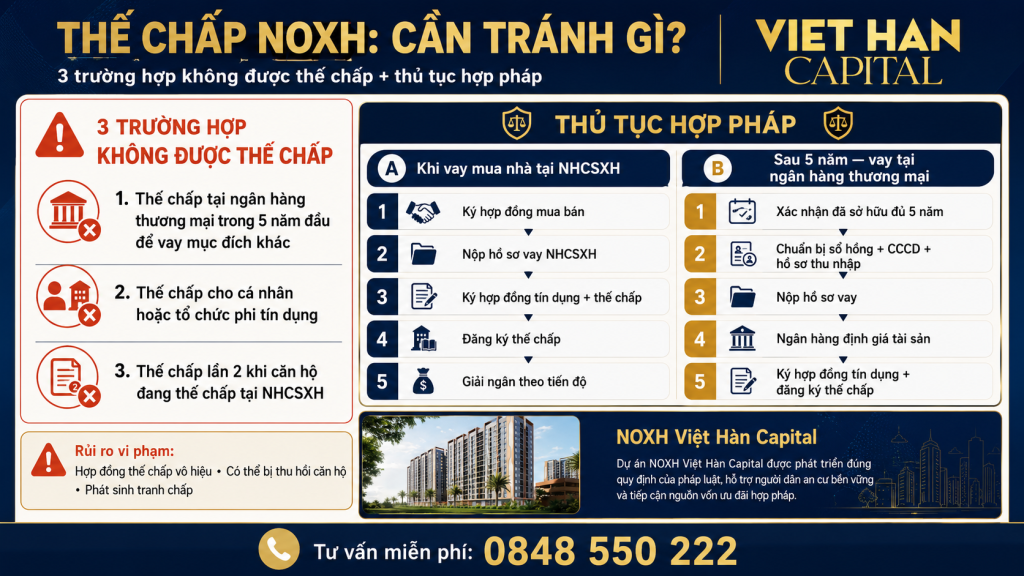 Thủ Tục Thế Chấp Nhà ở xã hội Việt Hàn Capital