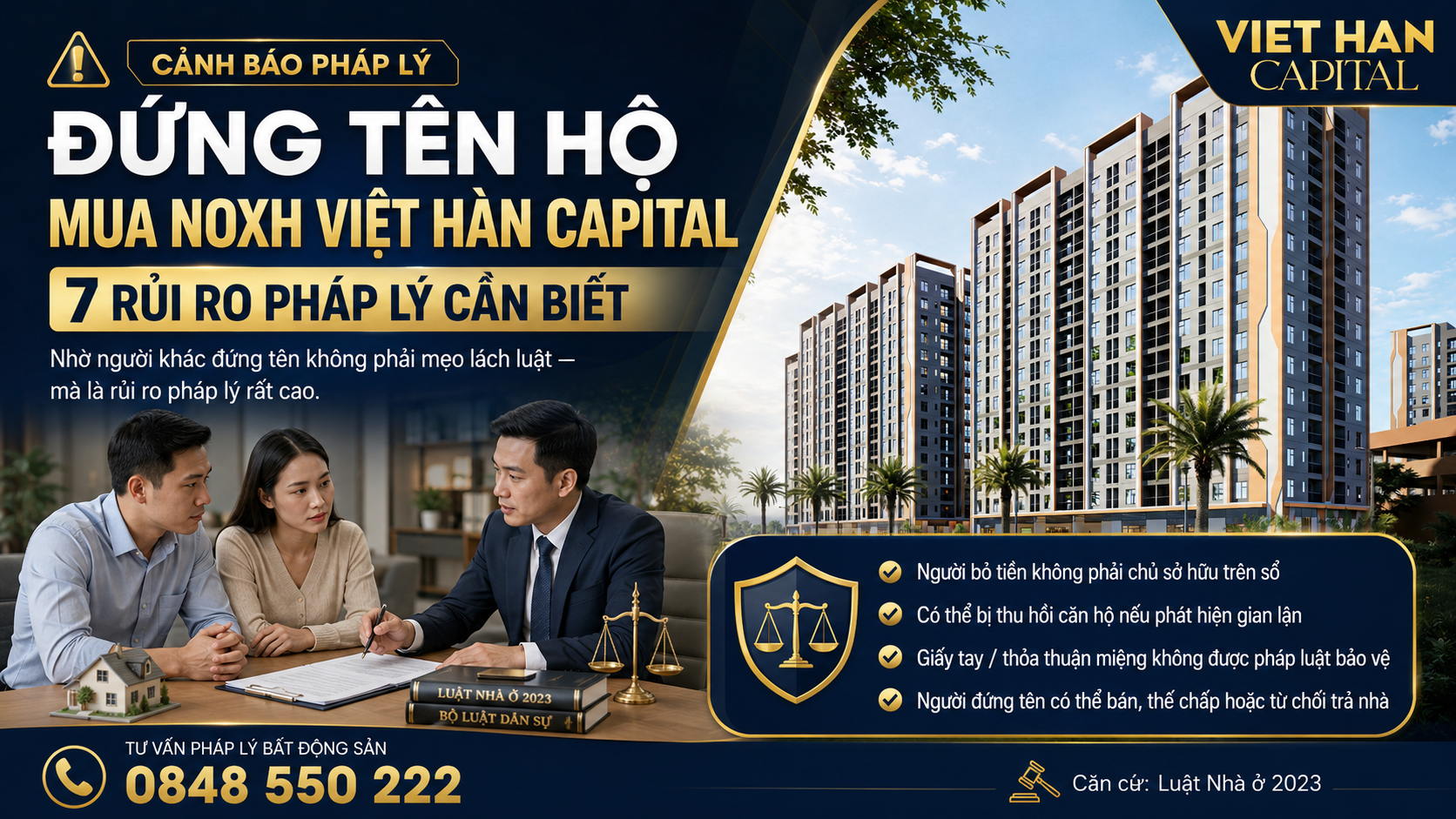 Đứng Tên Hộ Mua NOXH Việt Hàn Capital