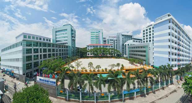 Trường Đại học Công nghiệp Hà Nội gần khu vực Miêu Nha
