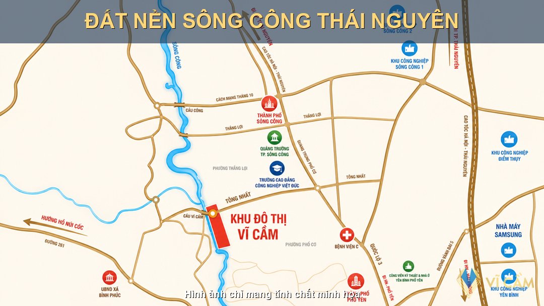 đất nền Sông Công Thái Nguyên