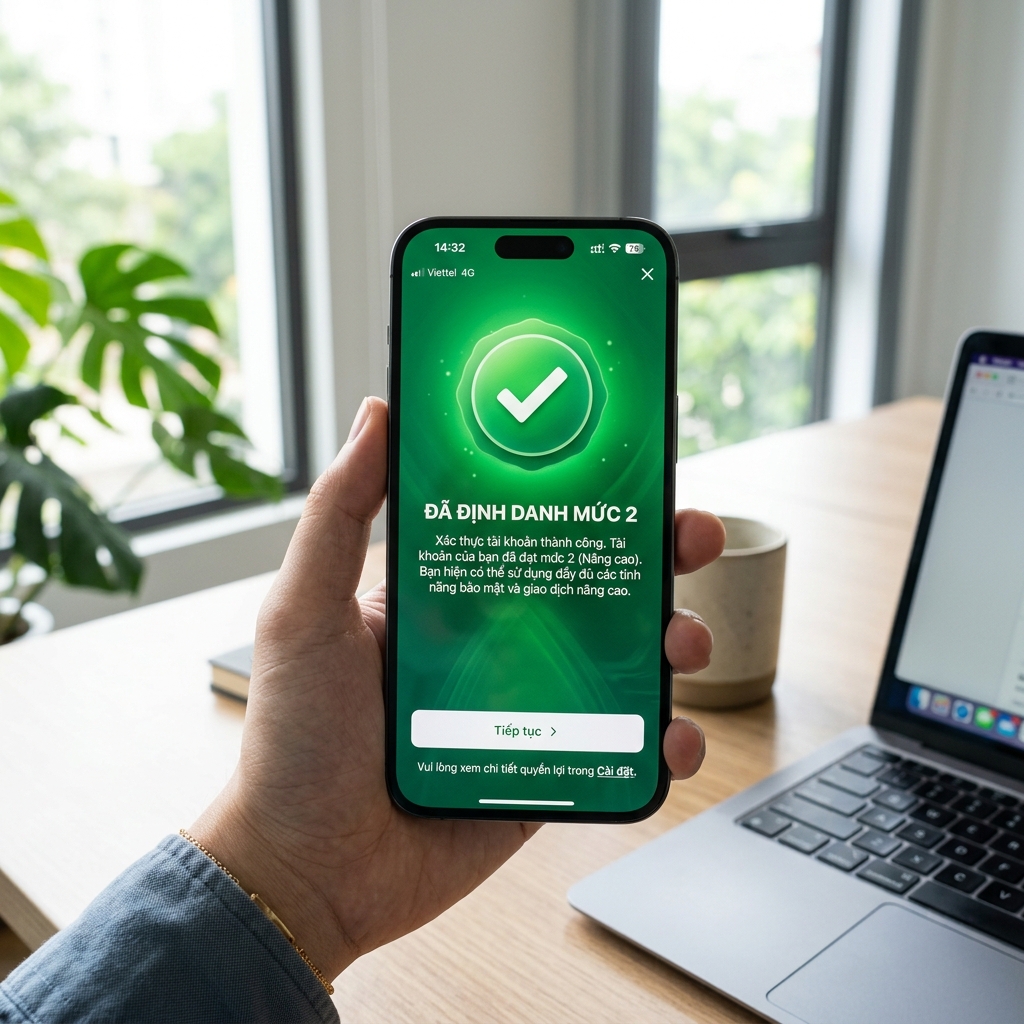 kiểm tra VNeID mức 2 mua NOXH Việt Hàn Capital