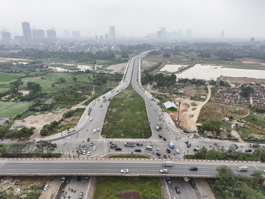 Tuyến đường Lê Quang Đạo kéo dài gần dự án nhà ở xã hội Đại Mỗ
