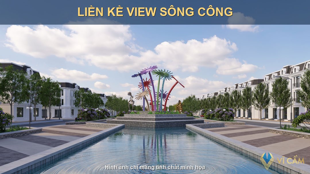 liền kề view sông Công