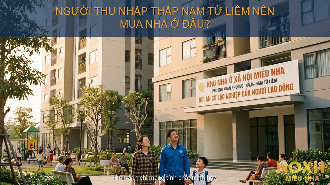 người thu nhập thấp Nam Từ Liêm mua nhà
