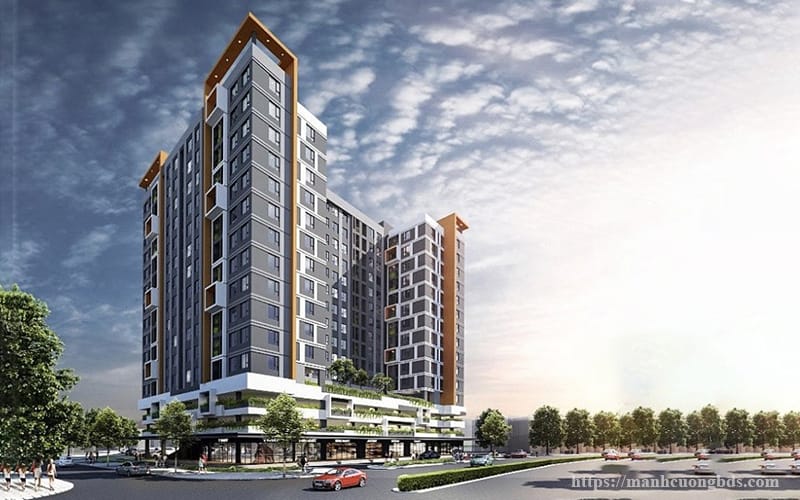Phối cảnh dự án Nhà ở xã hội New Life HUD Vân Canh