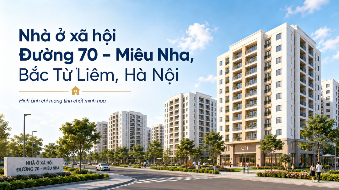 nhà ở xã hội đường 70 Miêu Nha