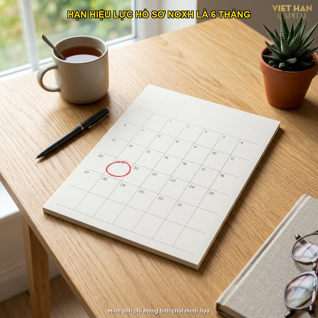 thời hạn hồ sơ NOXH 6 tháng quá hạn làm lại giấy tờ 2026