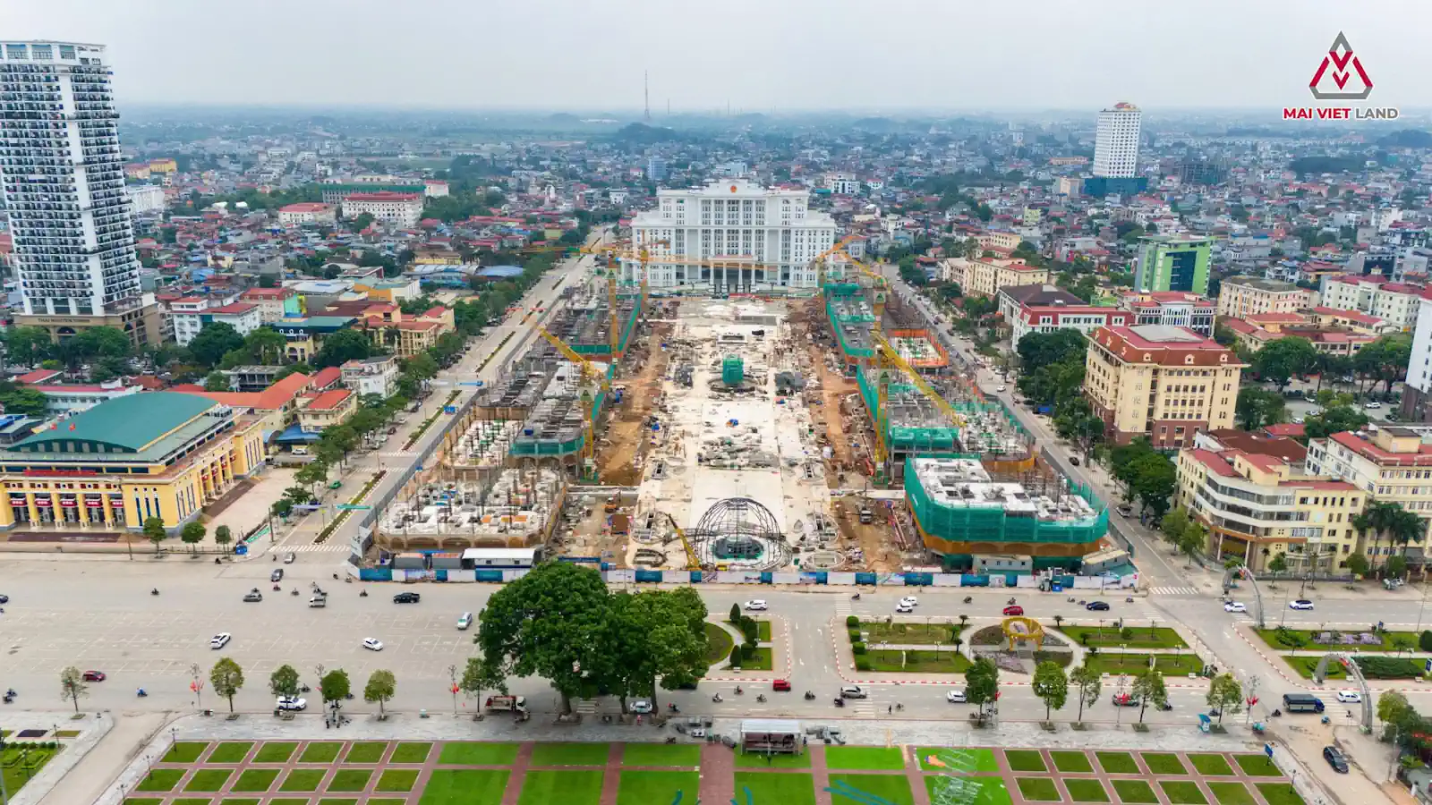 Tiến độ xây dựng Central Square Phổ Yên