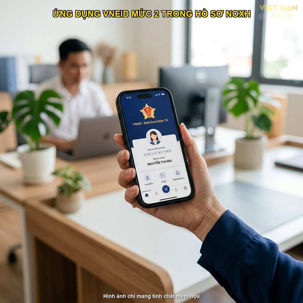 VNeID mức 2 để nộp hồ sơ mua NOXH Việt Hàn Capital online 2026 VNeID mức 2 để nộp hồ sơ mua NOXH Việt Hàn Capital online 2026