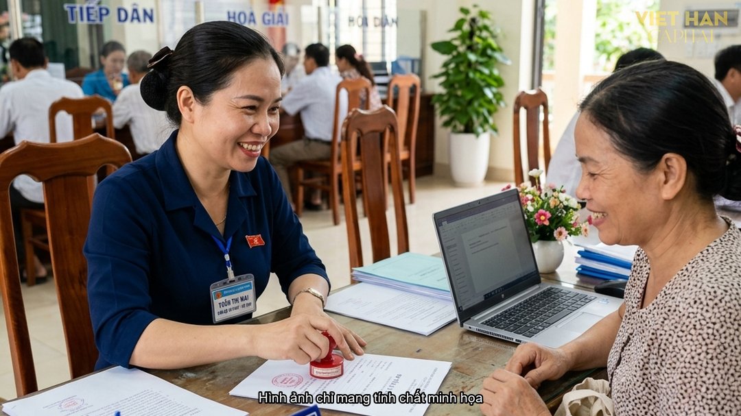 xin giấy xác nhận hôn nhân mua NOXH Việt Hàn Capital