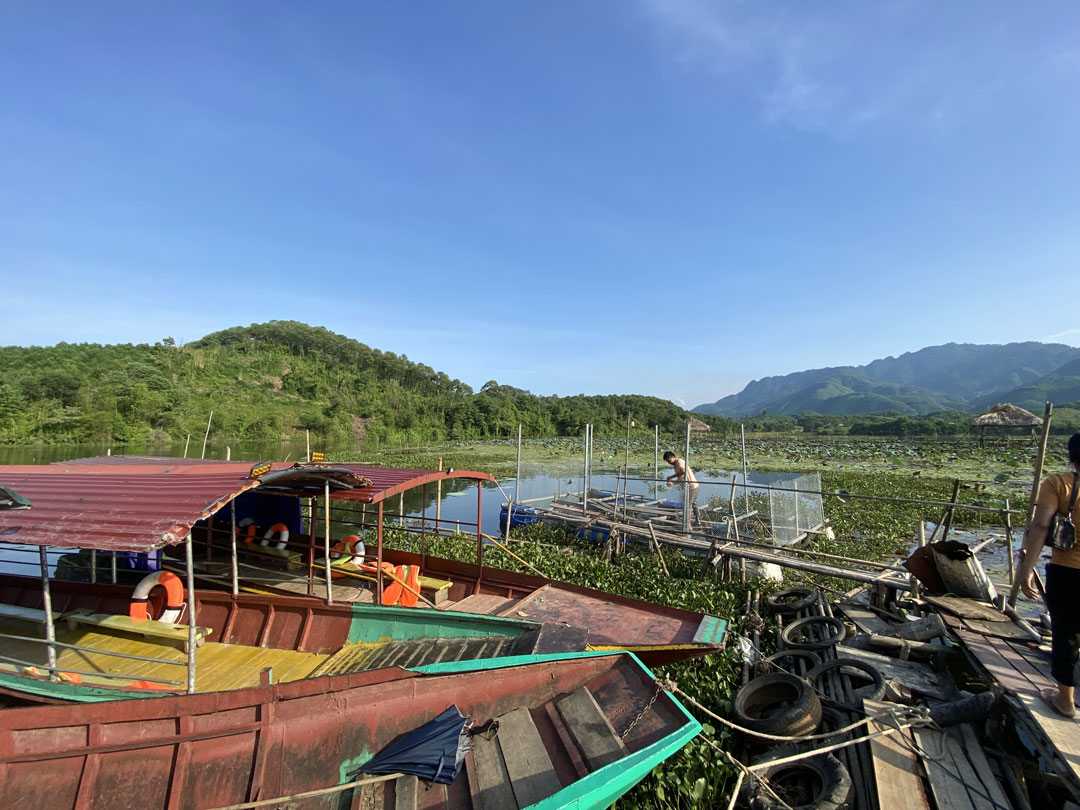 cẩm nang du lịch đầm vân hội - bến thuyền du lịch đầm vân hội