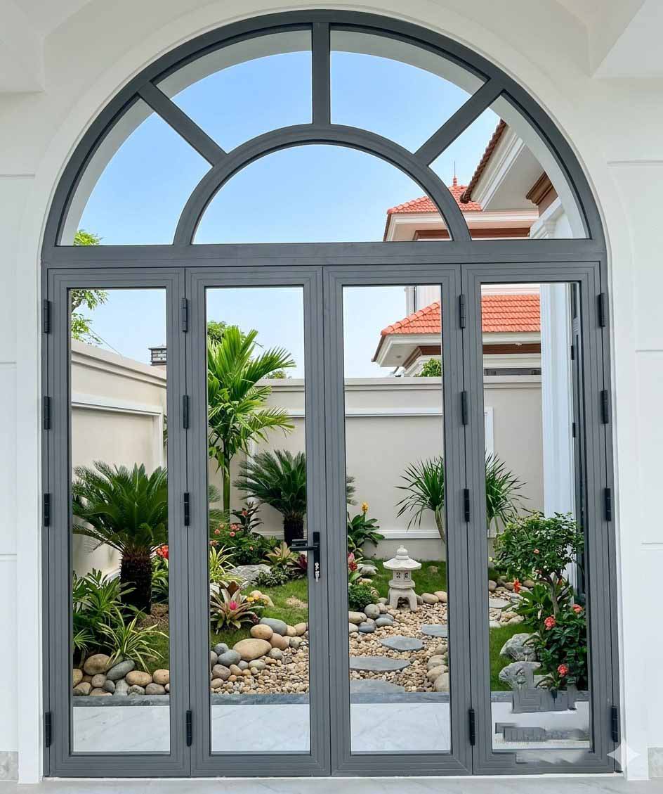 Thi công cửa nhôm Xingfa nhập khẩu