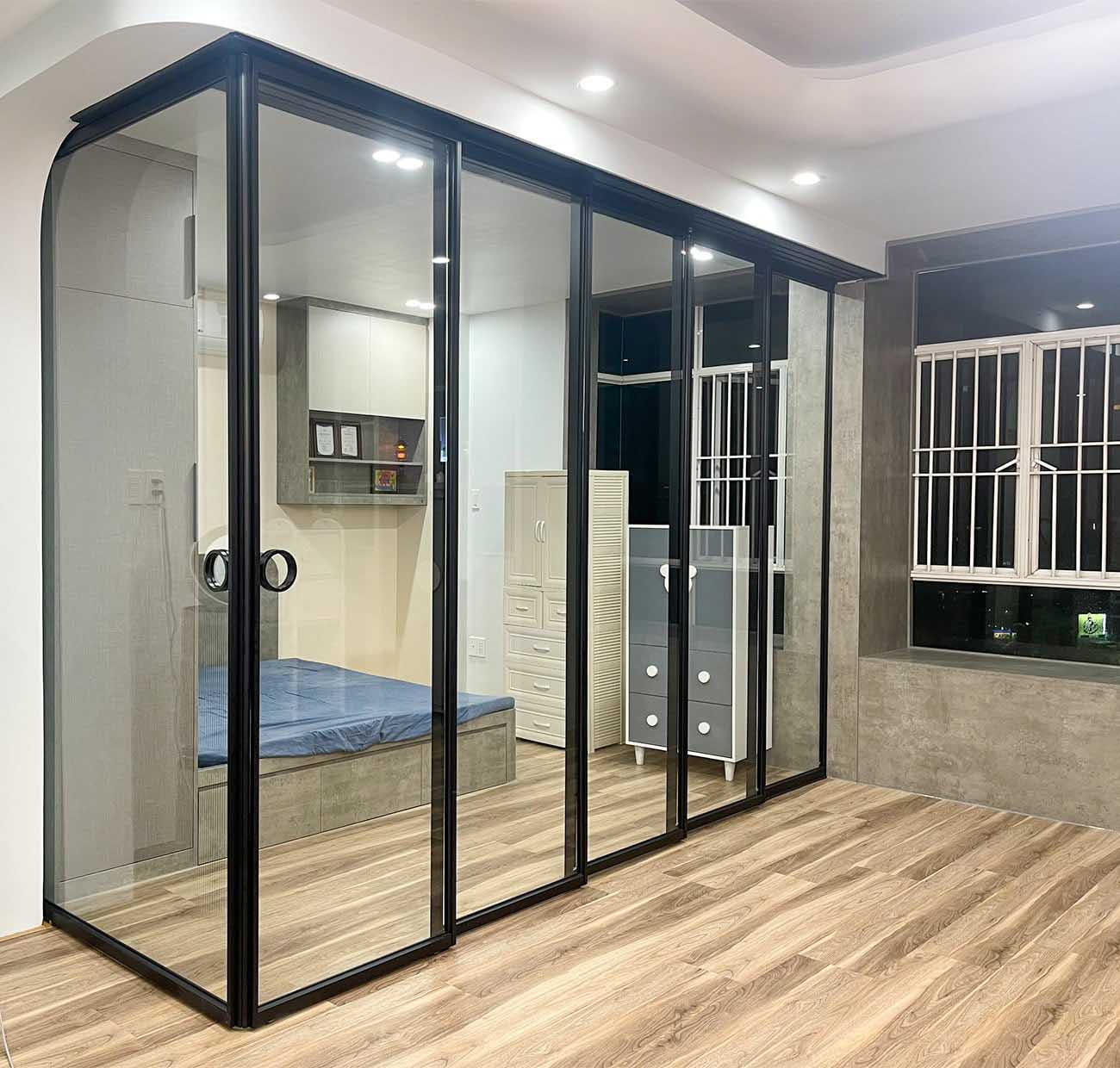 Cửa nhôm Xingfa nhà phố hiện đại Hà Nội