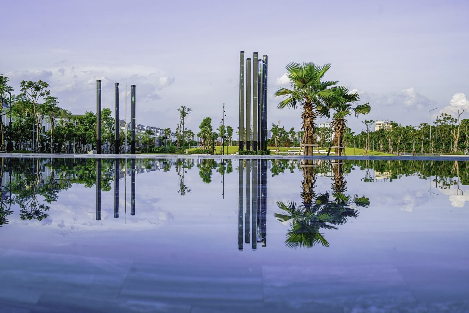 Hồ điều hòa cảnh quan Moonlight 2 An Lạc Green Symphony