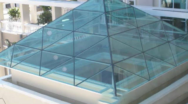 Mái kính giếng trời thông minh tại Hà Đông