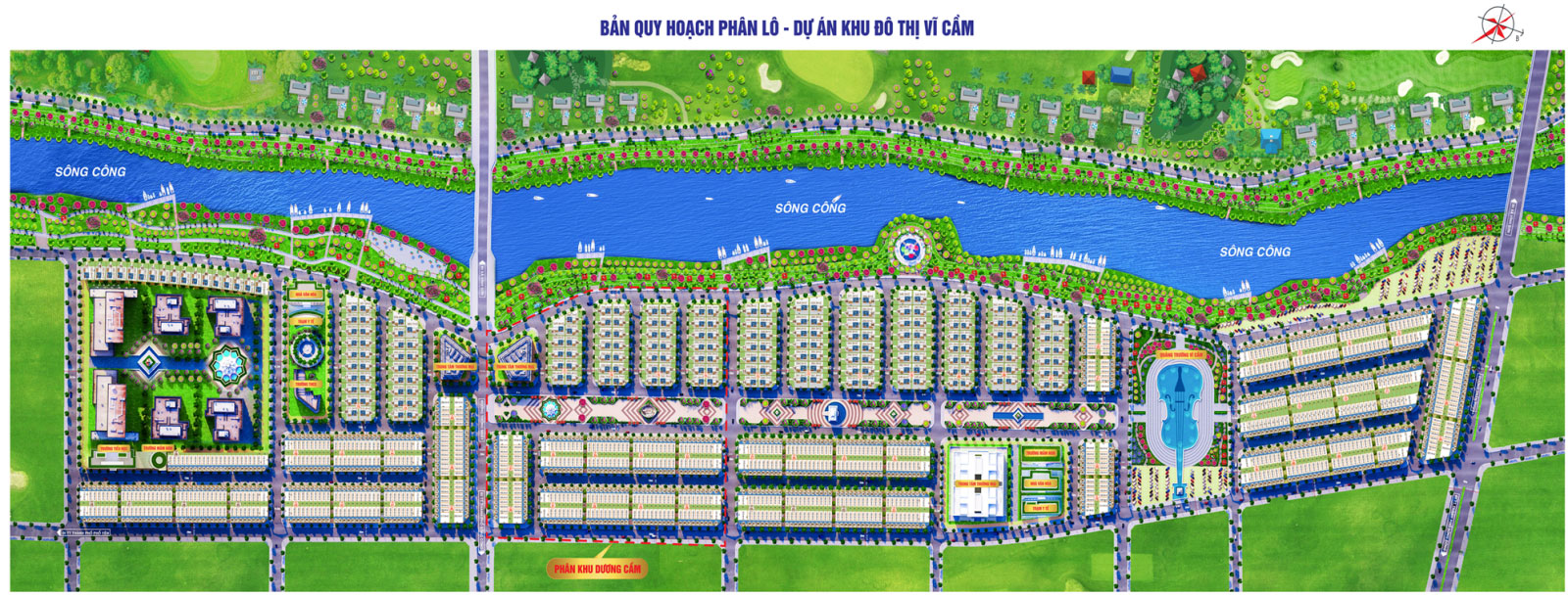 giá đất khu đô thị Vĩ Cầm