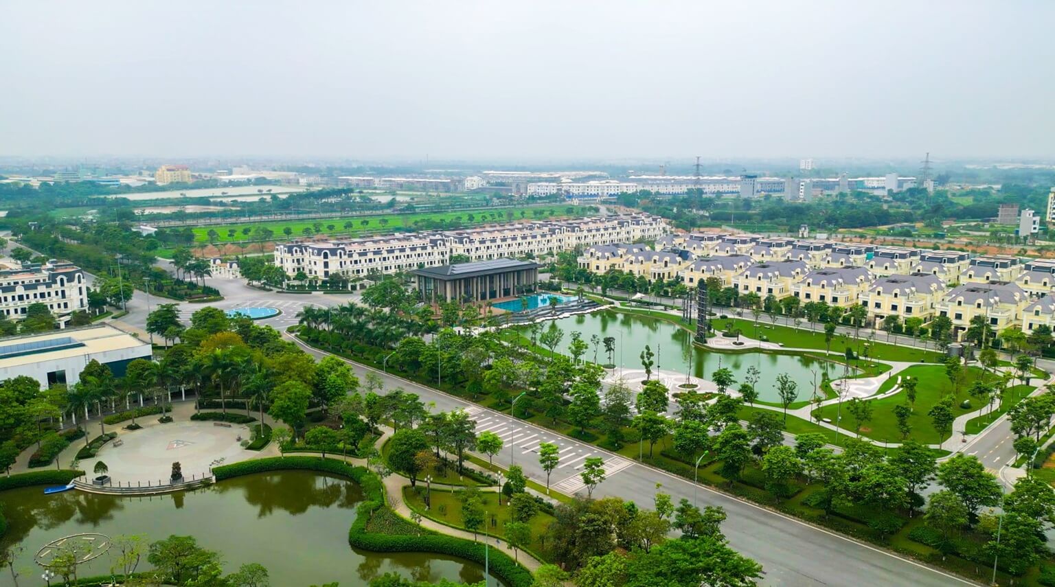 Cảnh quan không gian sống xanh tại dự án Moonlight 2