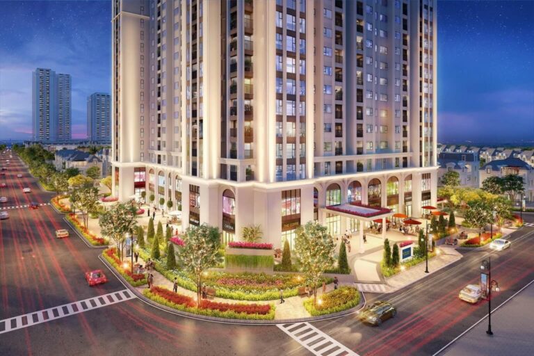 Phối cảnh dự án hoàn thiện sẵn sàng bàn giao cho cư dân