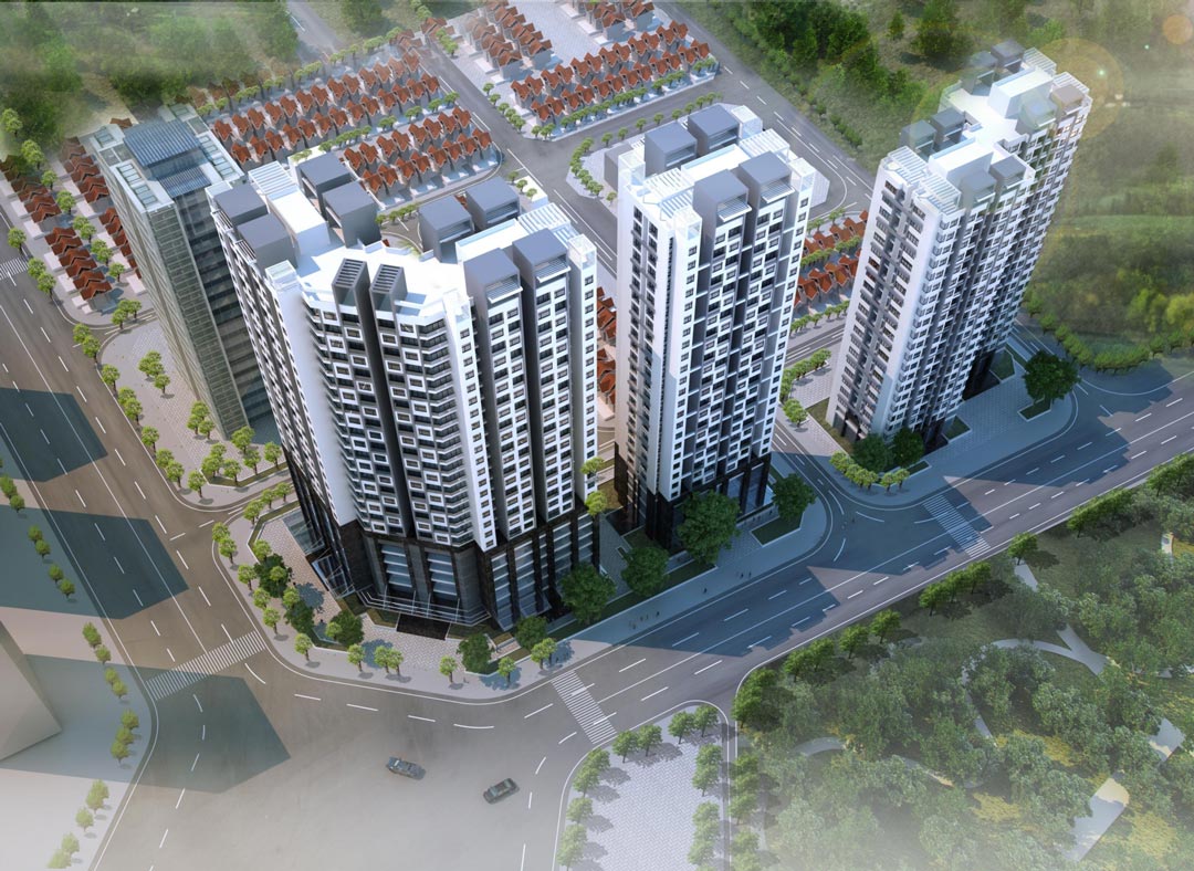 nhà ở xã hội công an xuân phương