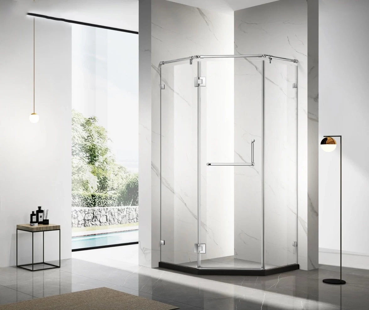 Cabin tắm vát góc 135 độ tối ưu diện tích