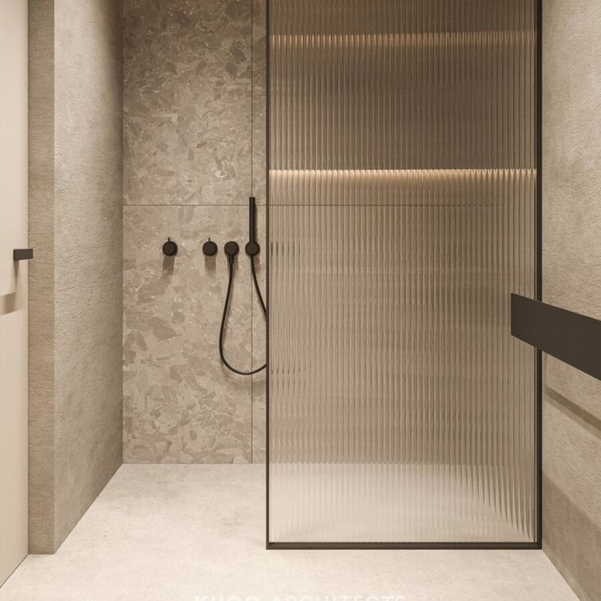 Phòng tắm kính cường lực tại Hoàng Mai — Nam Phong Glass