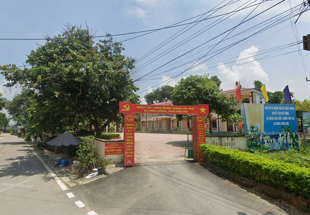 Trụ sở Ủy ban nhân dân xã Hiền Lương