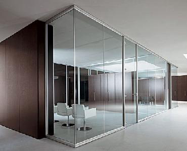 Vách kính ngăn văn phòng tại Cầu Giấy — Nam Phong Glass