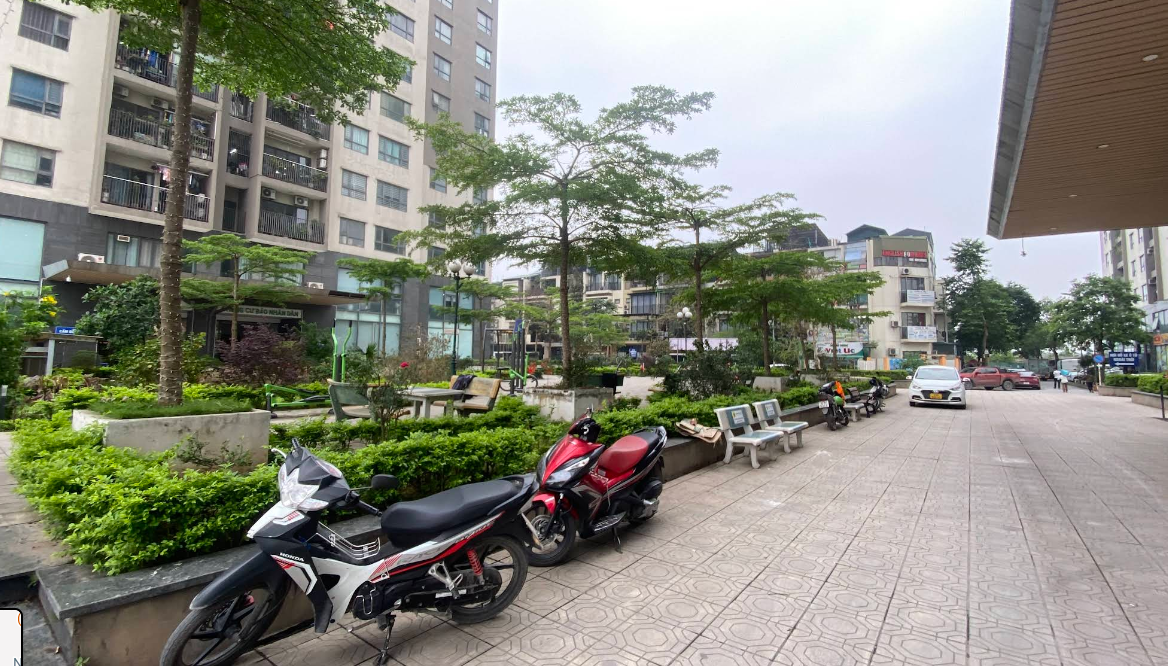 Thực tế đường nội khu KĐT Foresa Báo Nhân Dân