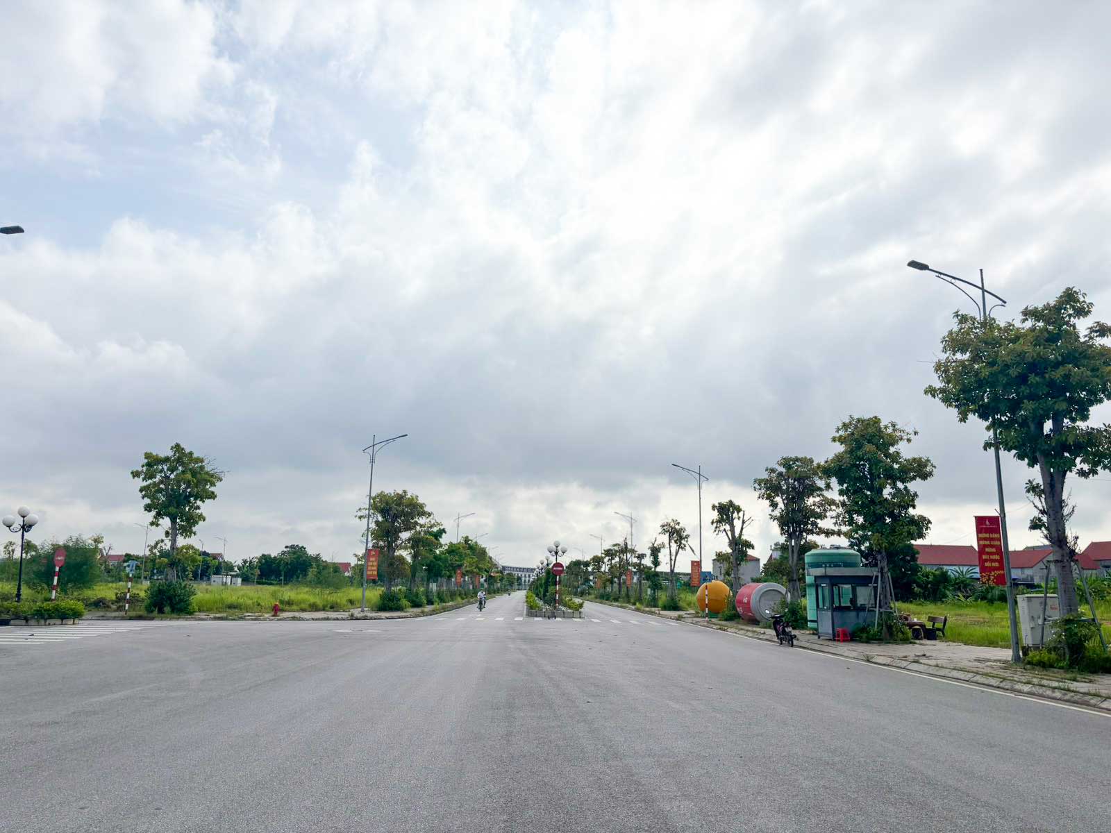 Hạ tầng đường nội khu dự án NOXH Việt Hàn Capital ngày 08/08/2026