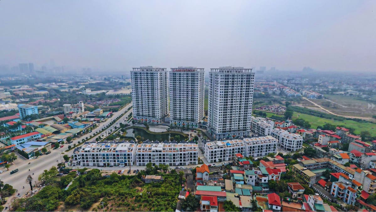 Hình ảnh thực tế dự án Hateco Apollo Xuân Phương