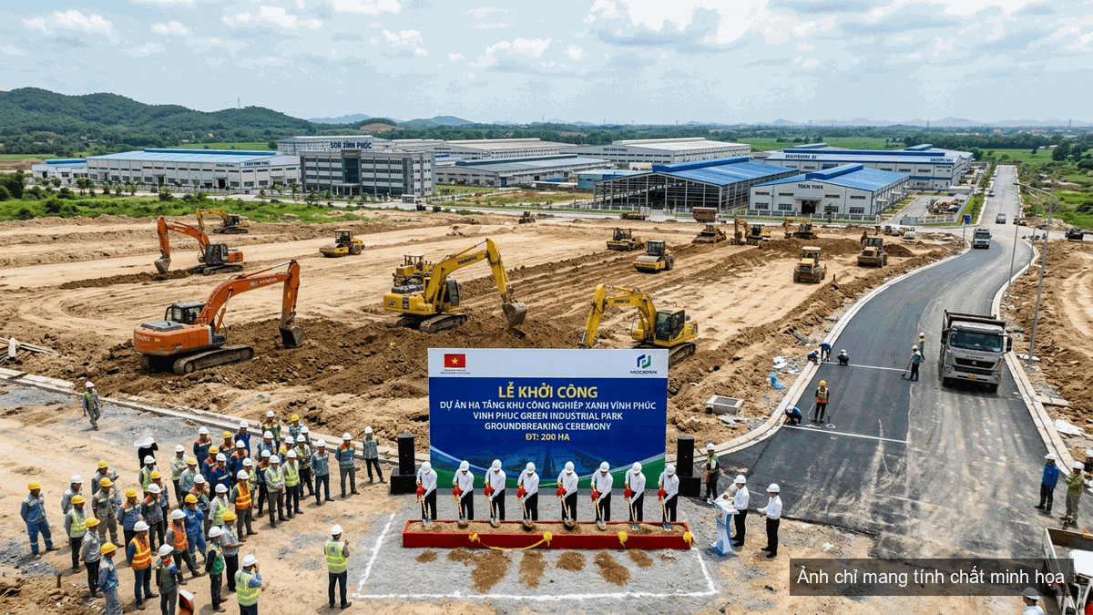 Hưng Yên khởi công KCN Thổ Hoàng và CCN Lạc Đạo gần 300 ha, gần 6.000 tỷ