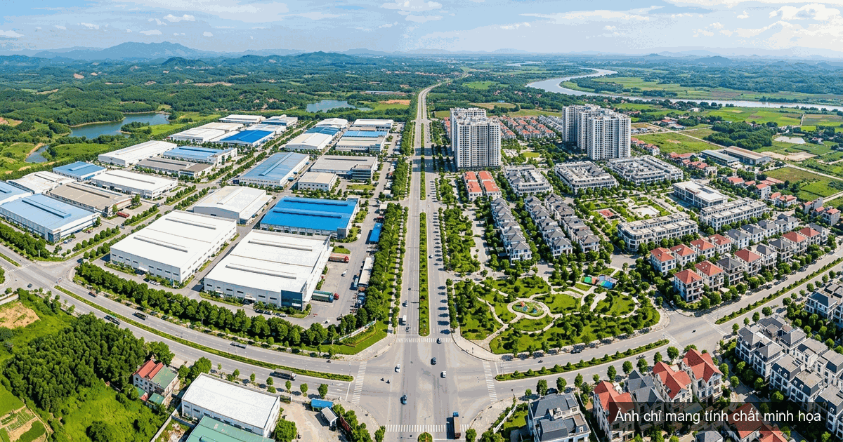 Toàn cảnh quy hoạch hạ tầng khu công nghiệp và đô thị dịch vụ phía Nam tỉnh Thái Nguyên