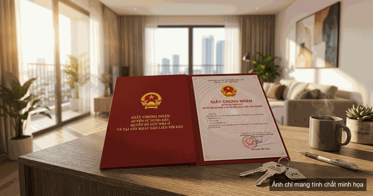 Giấy chứng nhận quyền sử dụng đất và sở hữu nhà ở cấp cho cư dân mua nhà ở xã hội