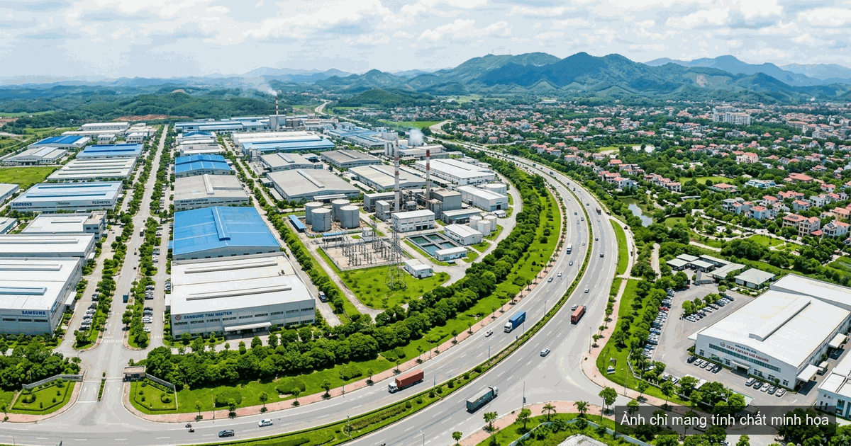 Toàn cảnh quy hoạch hạ tầng kết nối khu công nghiệp Sông Công II giai đoạn 2 tại thành phố Sông Công Thái Nguyên