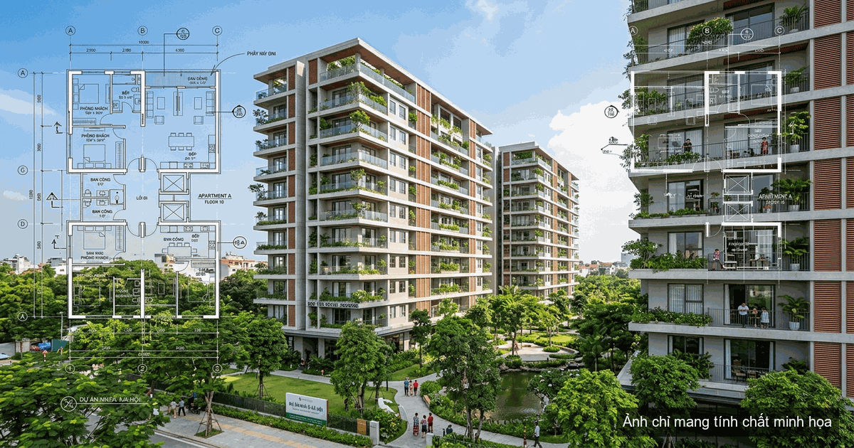 Quy chuẩn diện tích sàn nhà ở bình quân đầu người để đăng ký mua nhà ở xã hội