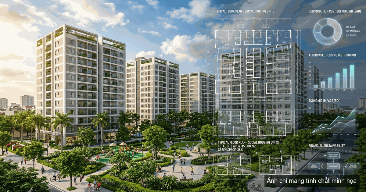 Bộ Xây dựng chuẩn hóa phương pháp xác định giá bán nhà ở xã hội lợi nhuận định mức không quá 10 phần trăm