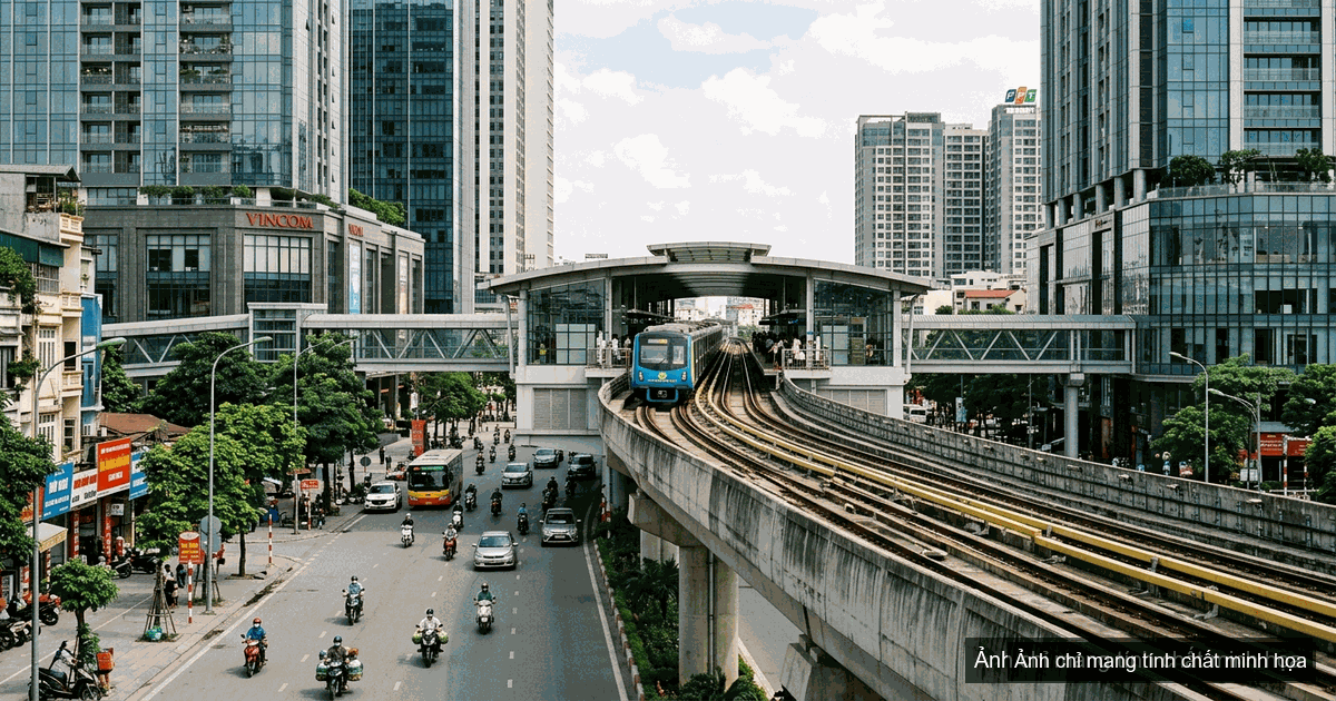 Hà Nội tăng tốc thể chế hóa mô hình đô thị TOD dọc các tuyến đường sắt đô thị và Vành đai