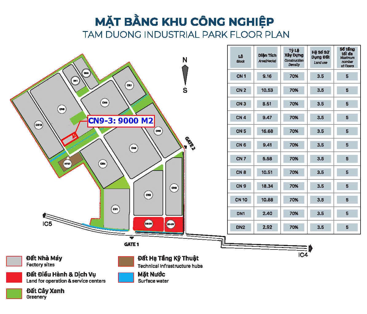 Vị Trí Khu Công Nghiệp Tam Dương Ở Đâu? Kết Nối IC4, IC5