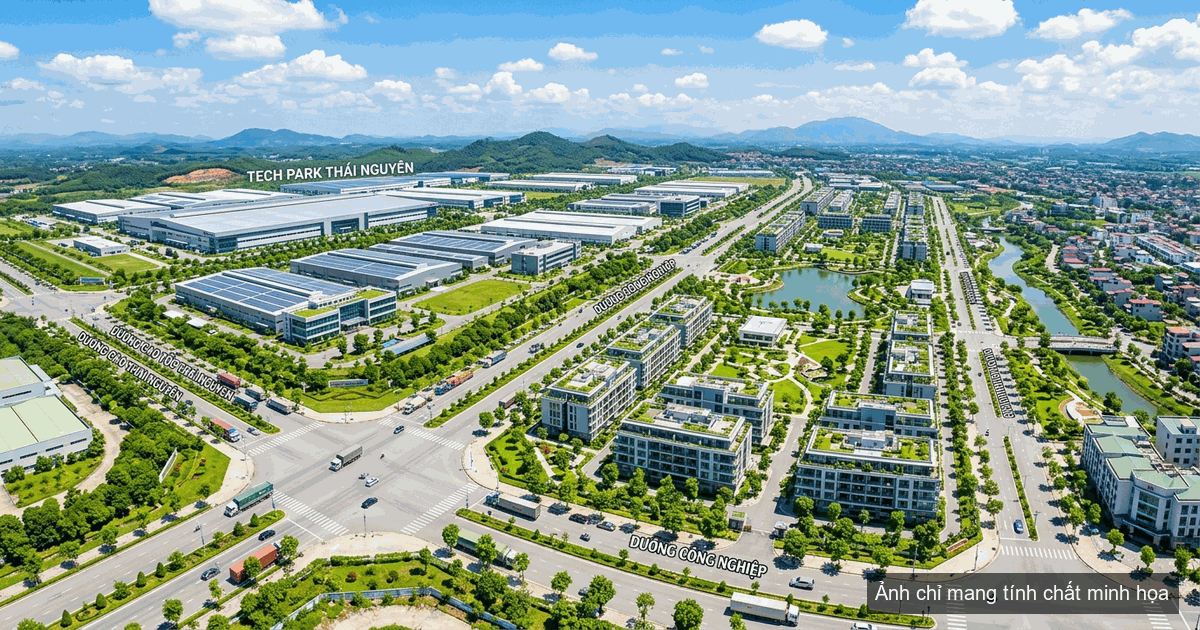 Quy hoạch phân khu Tổ hợp KCN Đô thị Dịch vụ Thành Công và cụm nhà ở xã hội tại Thái Nguyên