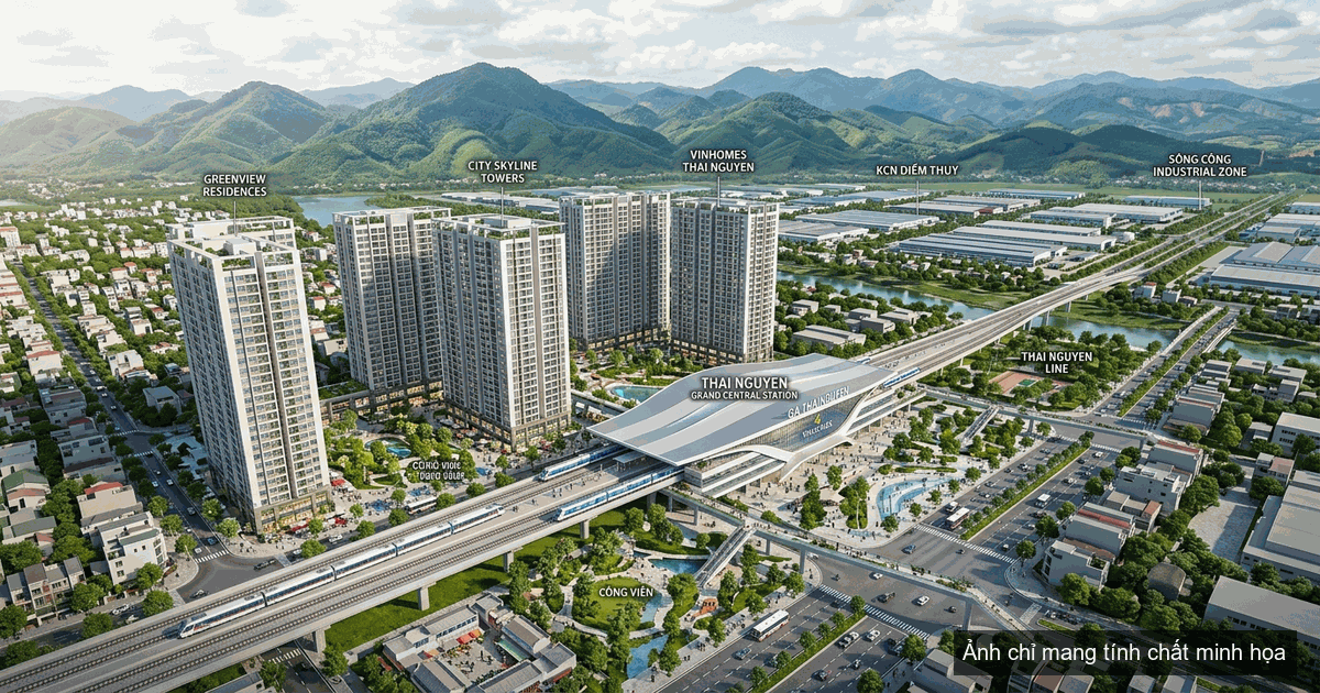 Thái Nguyên thông qua quy định phát triển đô thị TOD gắn liền đường sắt và mạng lưới liên kết giao thông